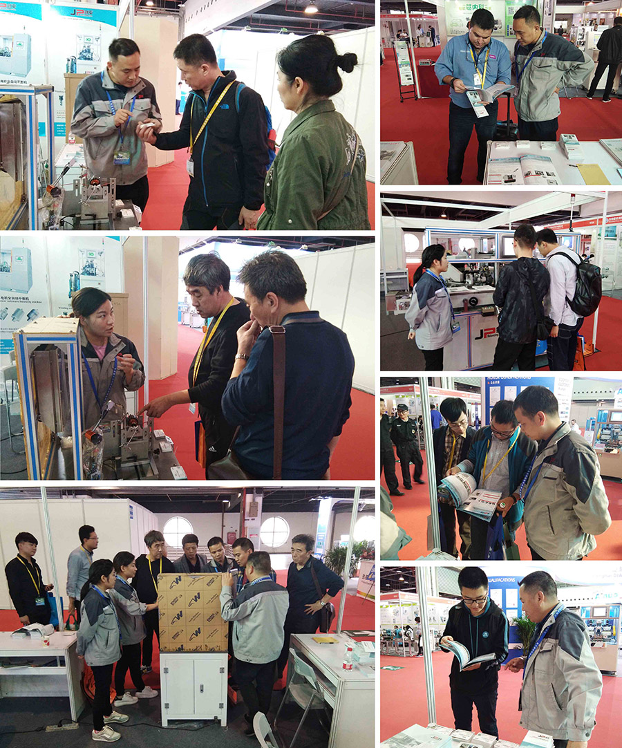 上海劍平動平衡機(jī)參展小電機(jī)展