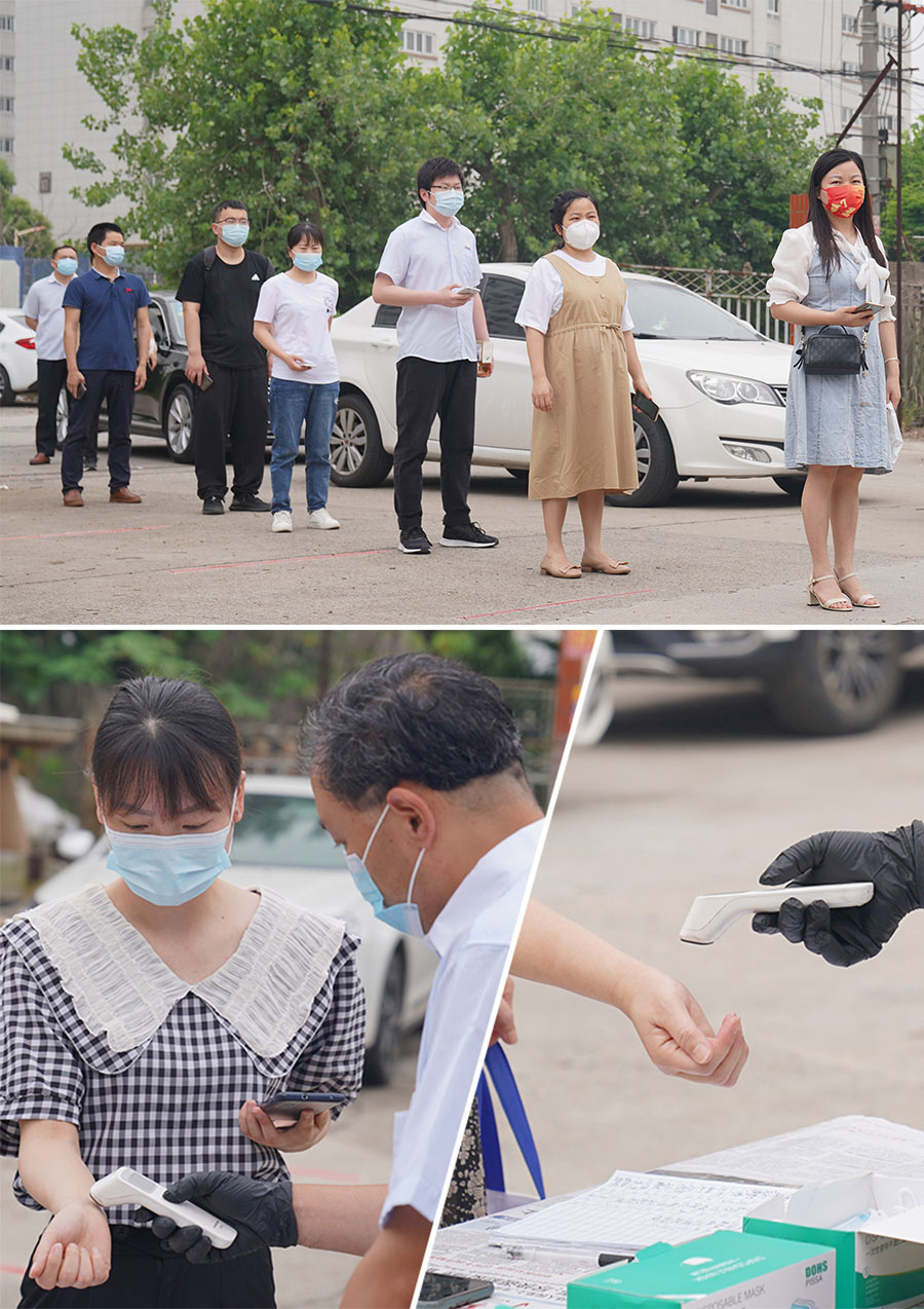 上海劍平動平衡機制造有限公司復工復產